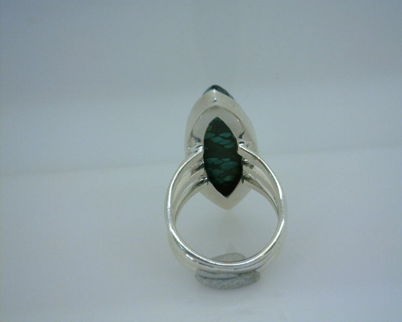 Sterling Silver Turquoise Ring Size 7