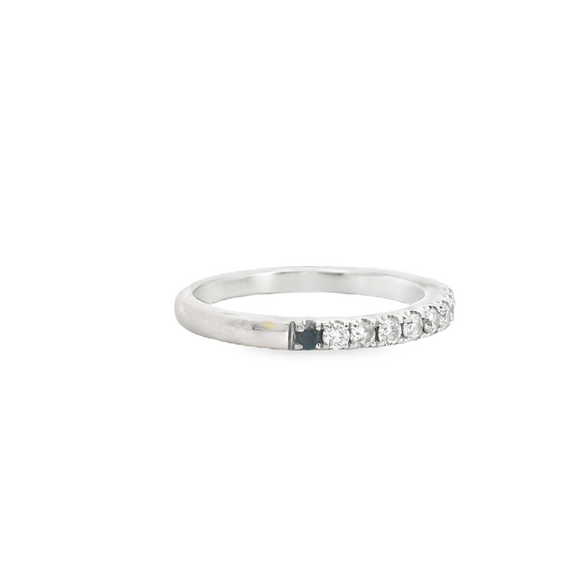 14K WG DIAMOND BAND