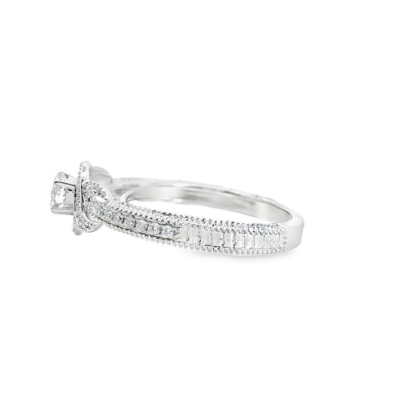 14K WG DIAMOND ENGAGEMENT RING