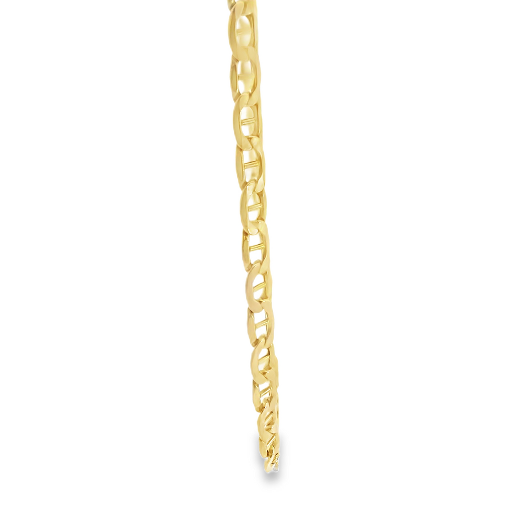 10K YG Anchor Link Chain 23"
