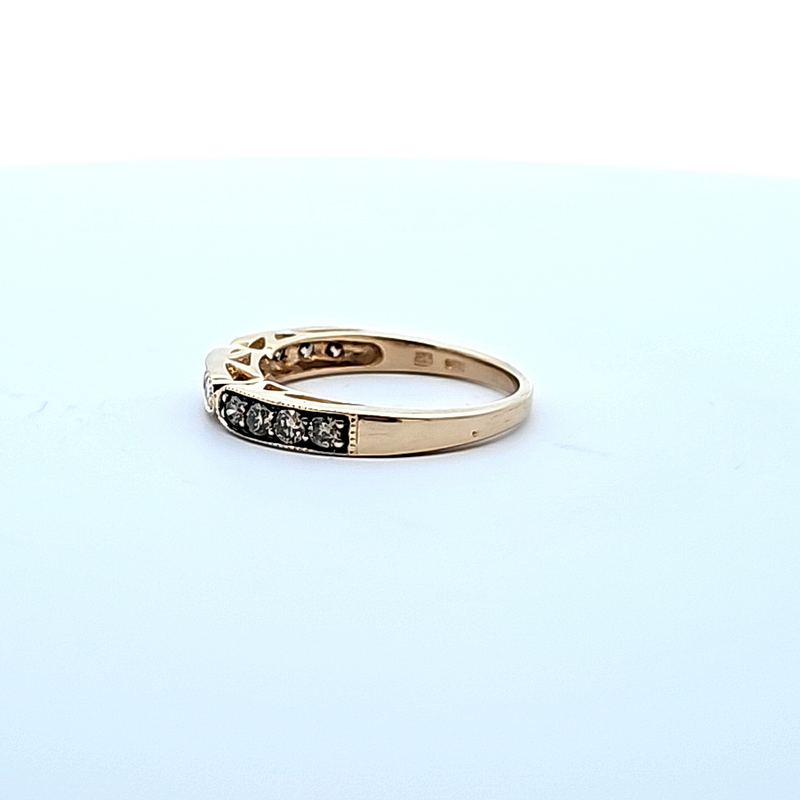 Levian 14K Yellow Gold Diamond Band