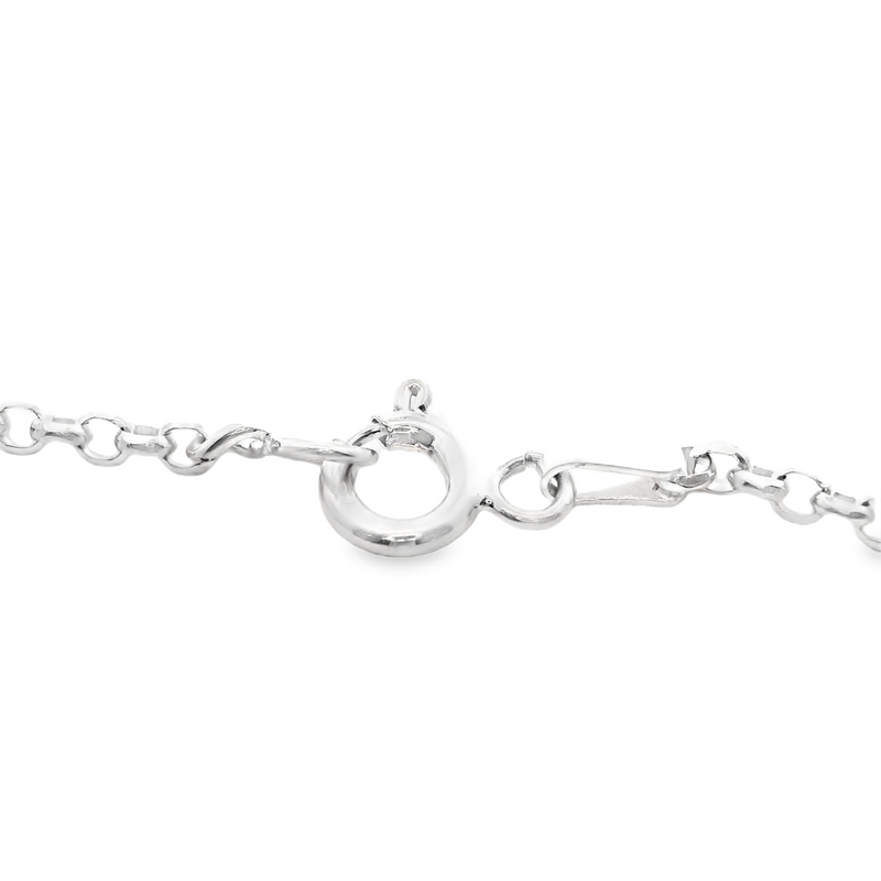 Sterling Silver 12" Chain/Ankl