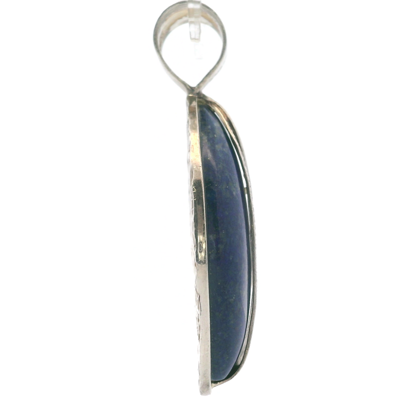 Sterling Silver Lapis Lazuli Pendant