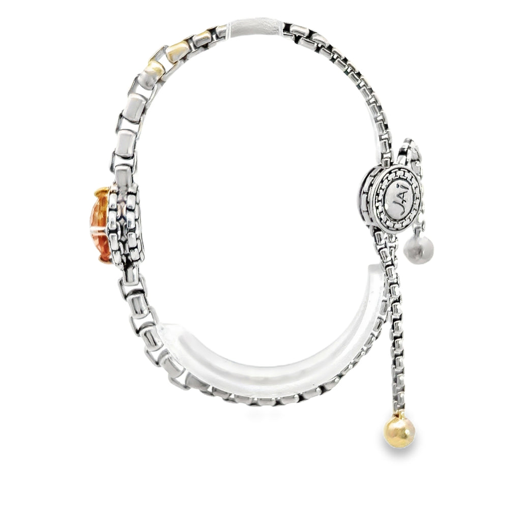 JAI by John Hardy Citrine Bolo Bracelet