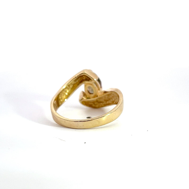 14K YG Andalusite Ring