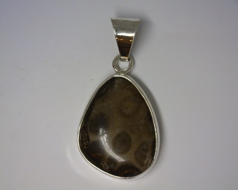 STERLING SILVER PETOSKEY PENDA