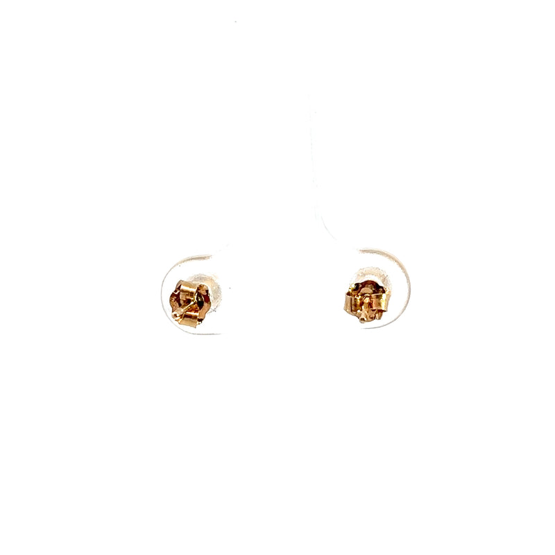 14K Y Diamond Stud Earrings 0.