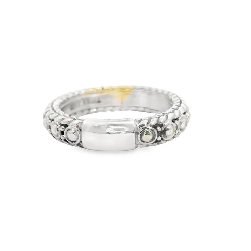 Sterling Silver Bead Style Band Size 7