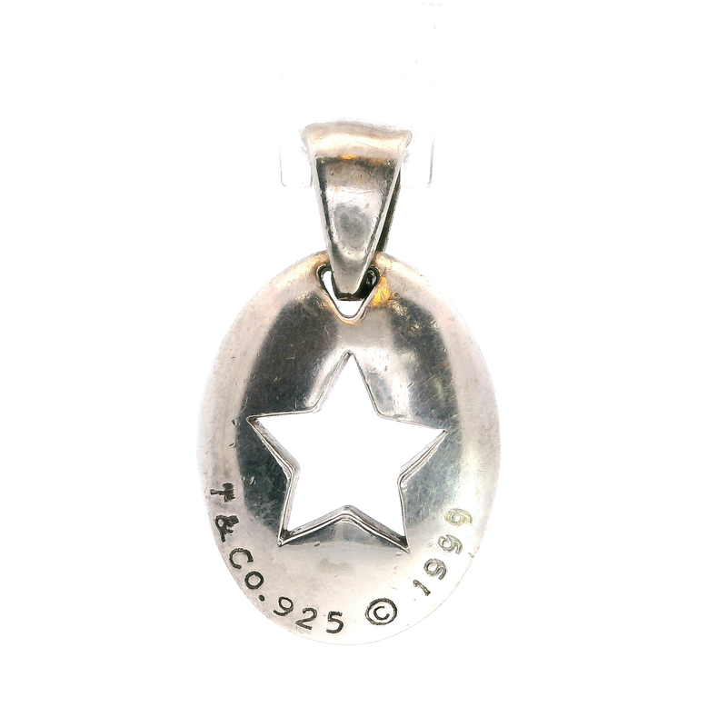 Tiffany & Co. Sterling Silver Star Cutout Pendant