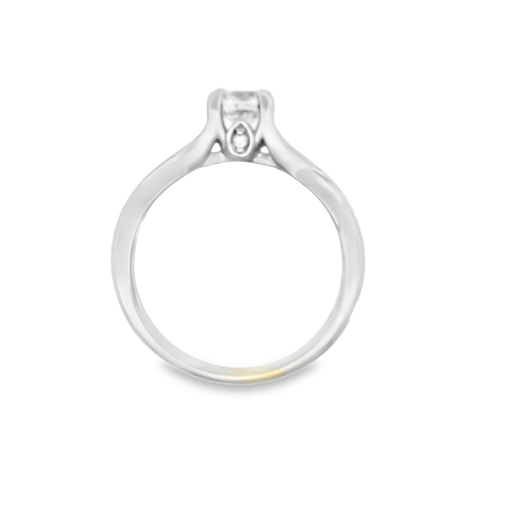 14K WG FANA CRISS CROSS