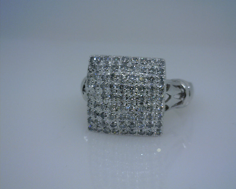 14K WG DIAMOND RING