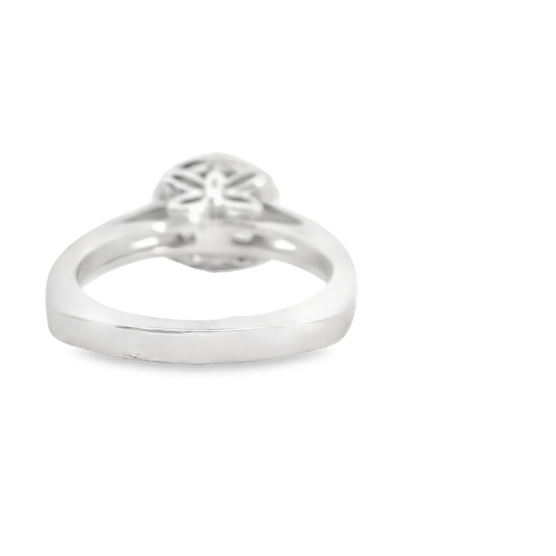 14K WG ENGAGEMENT RING