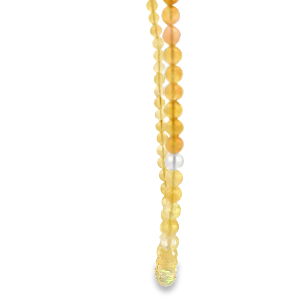 Jay King Faceted Opal Necklace