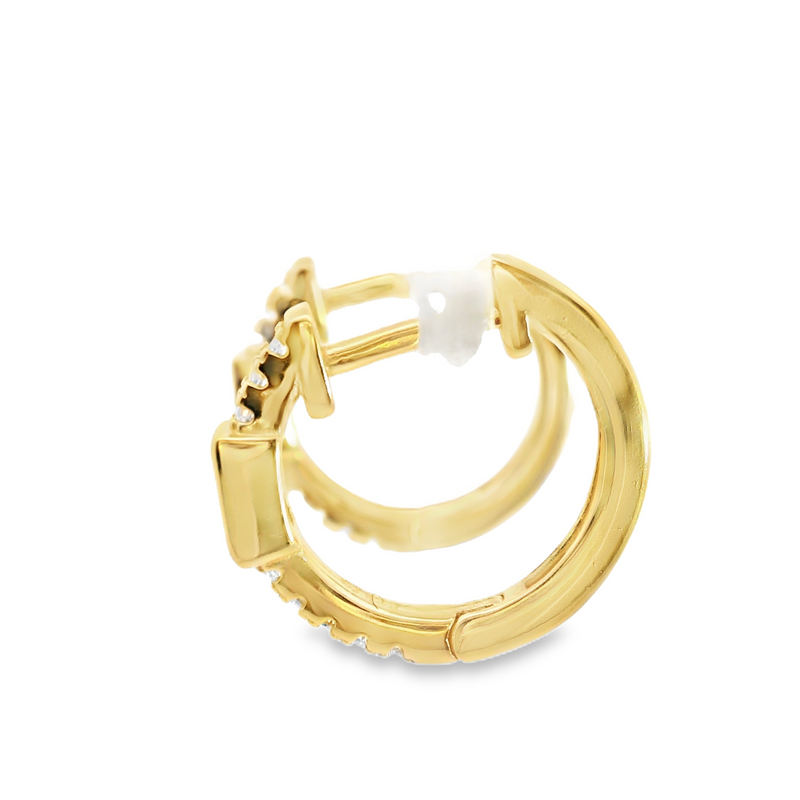 Gold Plated Hoop Earrings