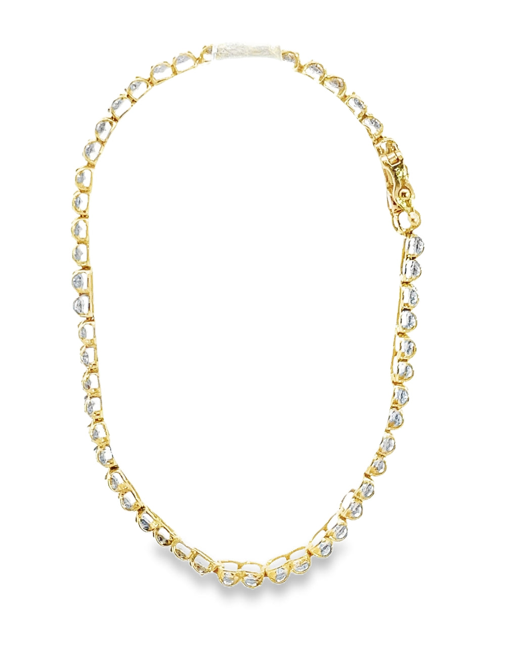 14K YG Diamond Tennis Bracelet