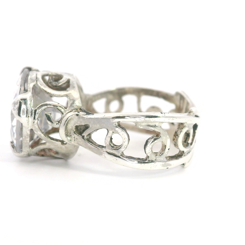 Sterling Silver CZ Ring