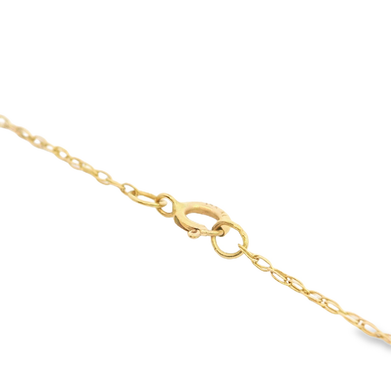 14K YG Loose Rope Chain 19"