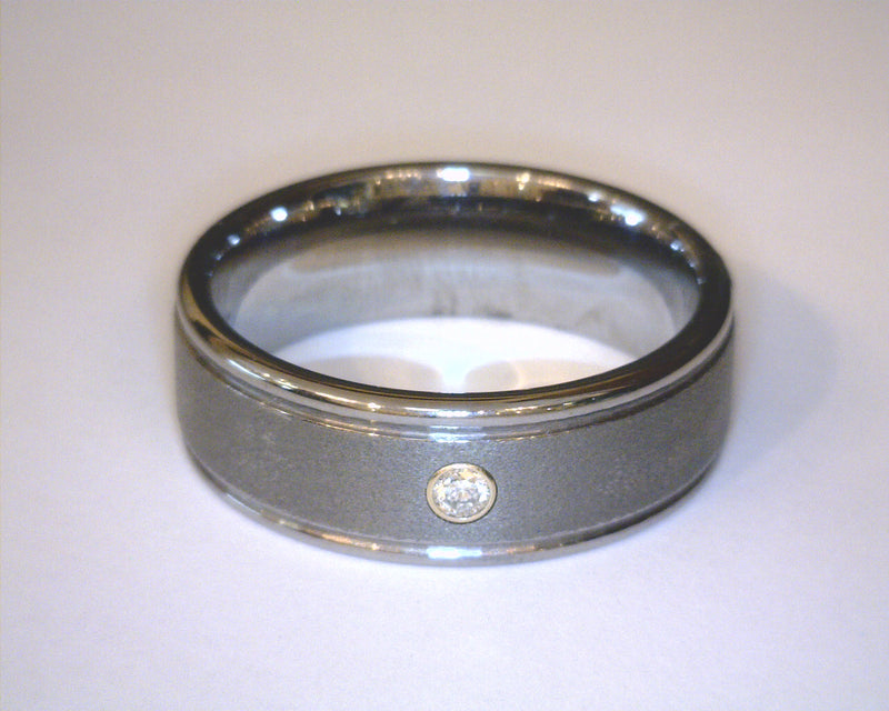 TUNGSTEN DIAMOND BAND