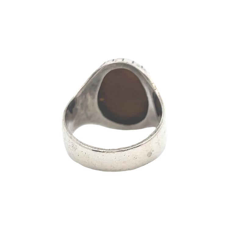Sterling Silver Tigers Eye Ring