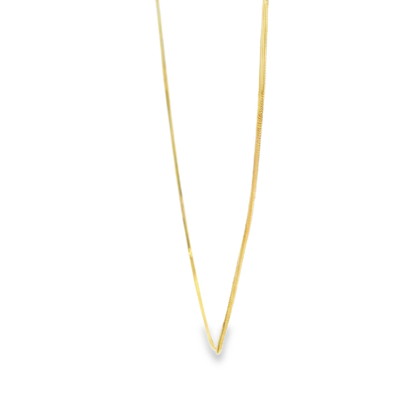 14K YG Snake Chain 18"