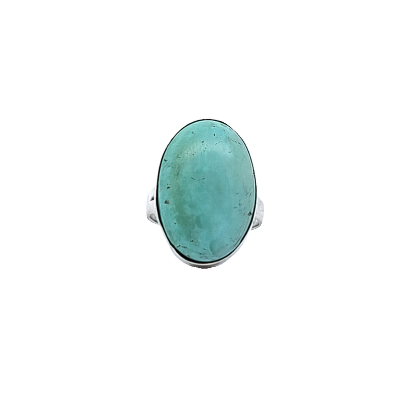 Sterling Silver Turquoise Ring Size 7.5