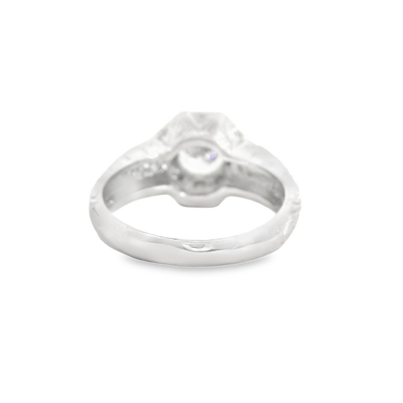 14K WG DIAMOND ENGAGEMENT RING