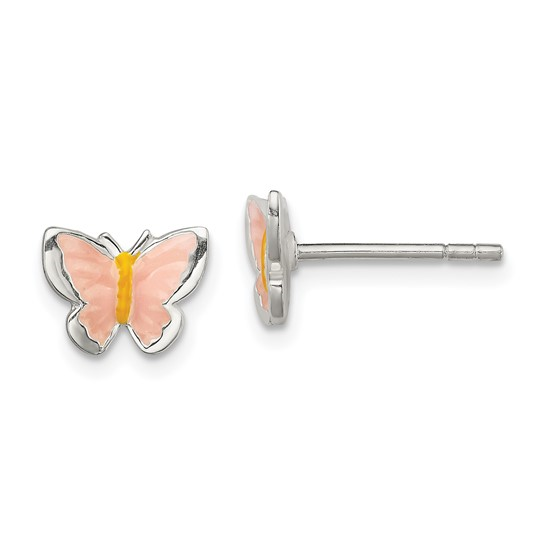 Sterling Silver Butterfly Earrings