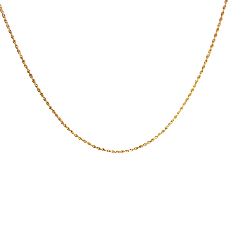 14K YG Rope Chain