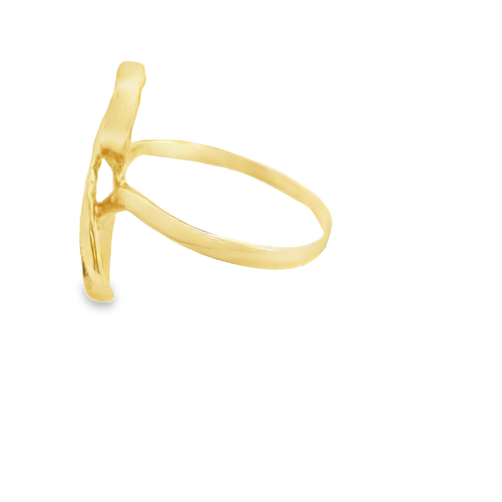 14K YG Infiniti Style Ring