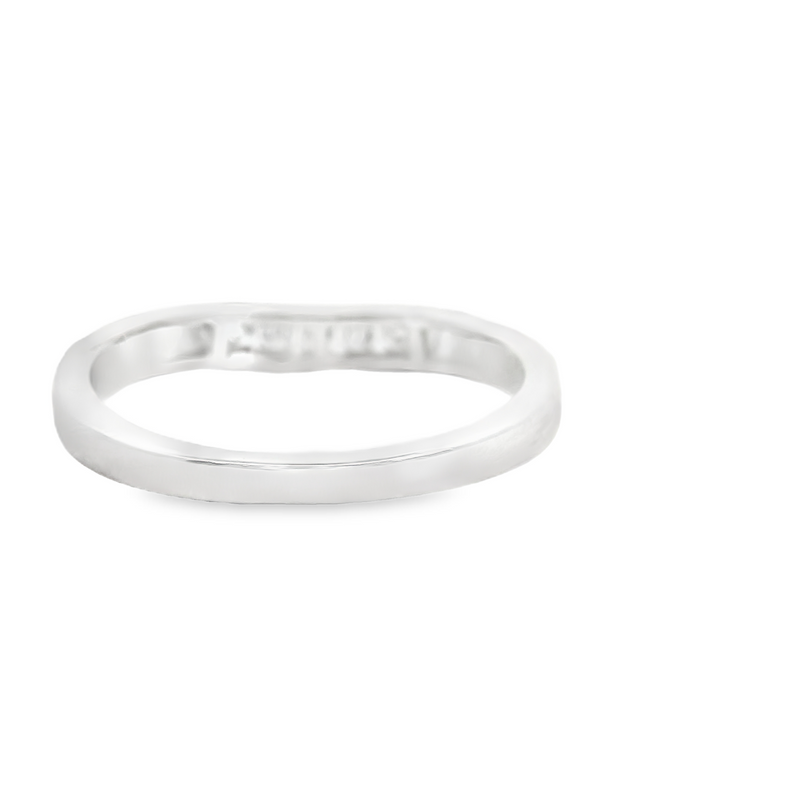 14K WG CURVED CHANNEL SET
