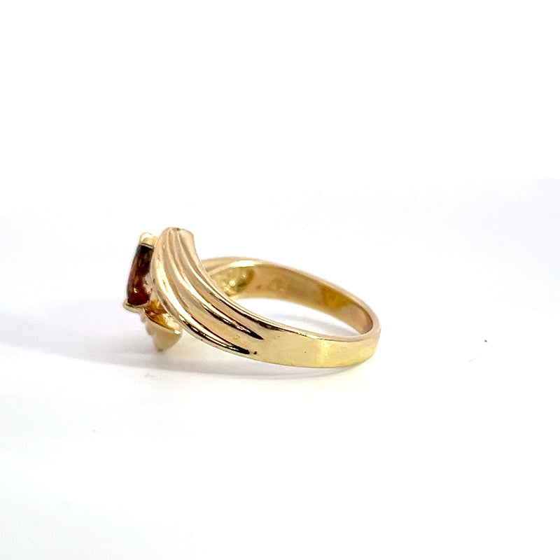 14K YG Andalusite Ring