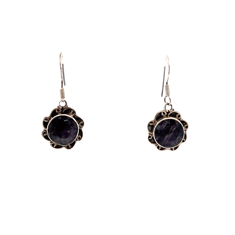 Sterling Silver Zoisite Earrings