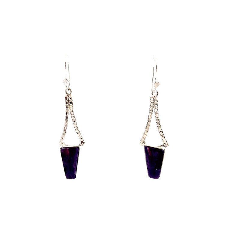 Sterling Silver Amethyst Earrings