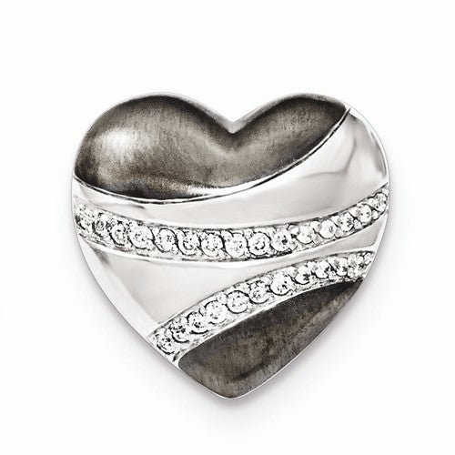 STERLING SILVER BLACK RHODIUM