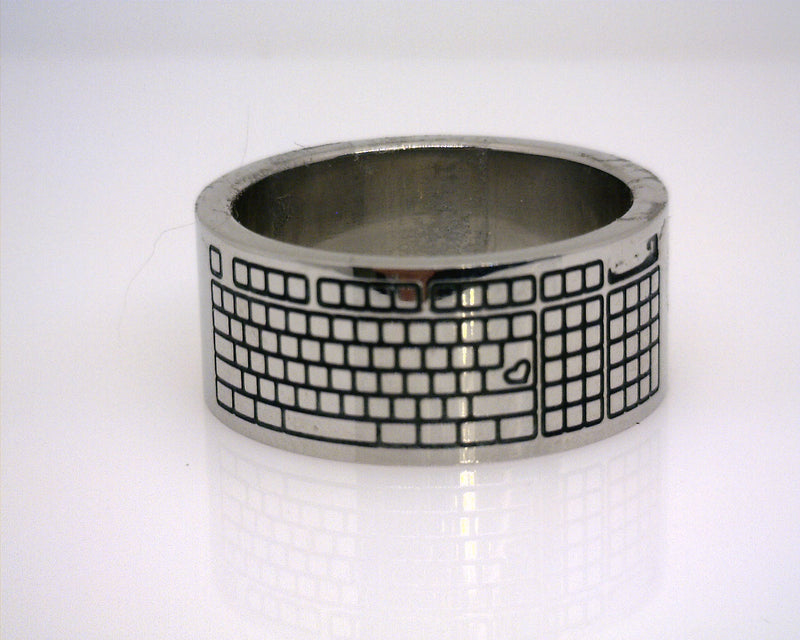 Men's Stainless Steel Wedding Band