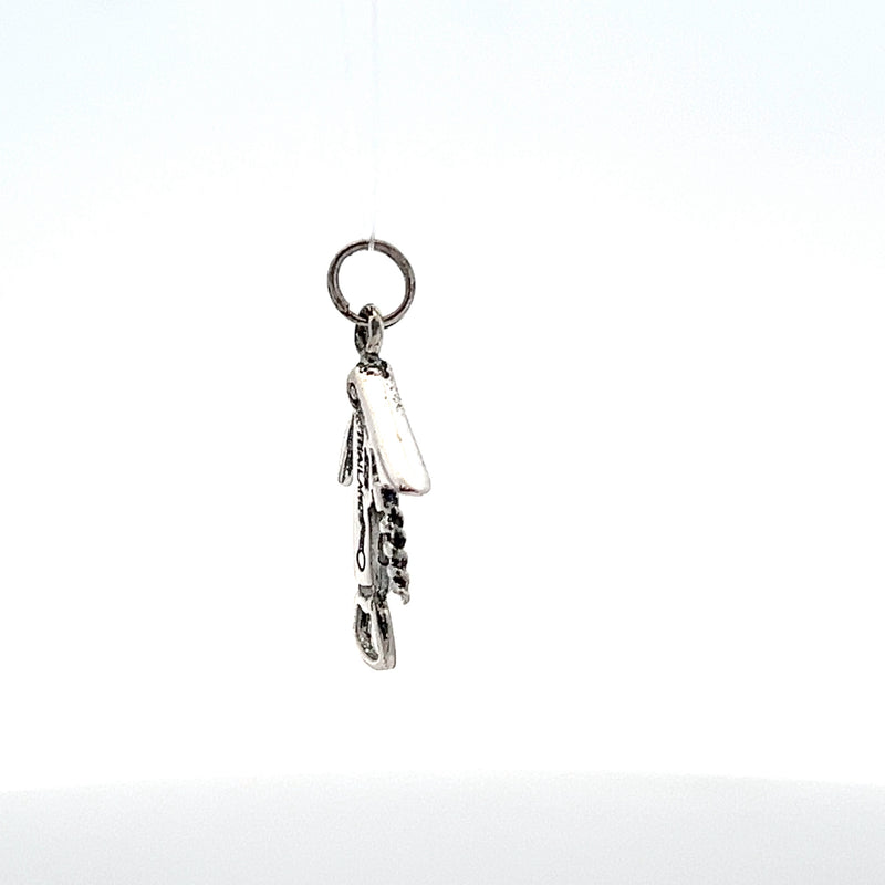 Sterling Silver Wine Opener Charm