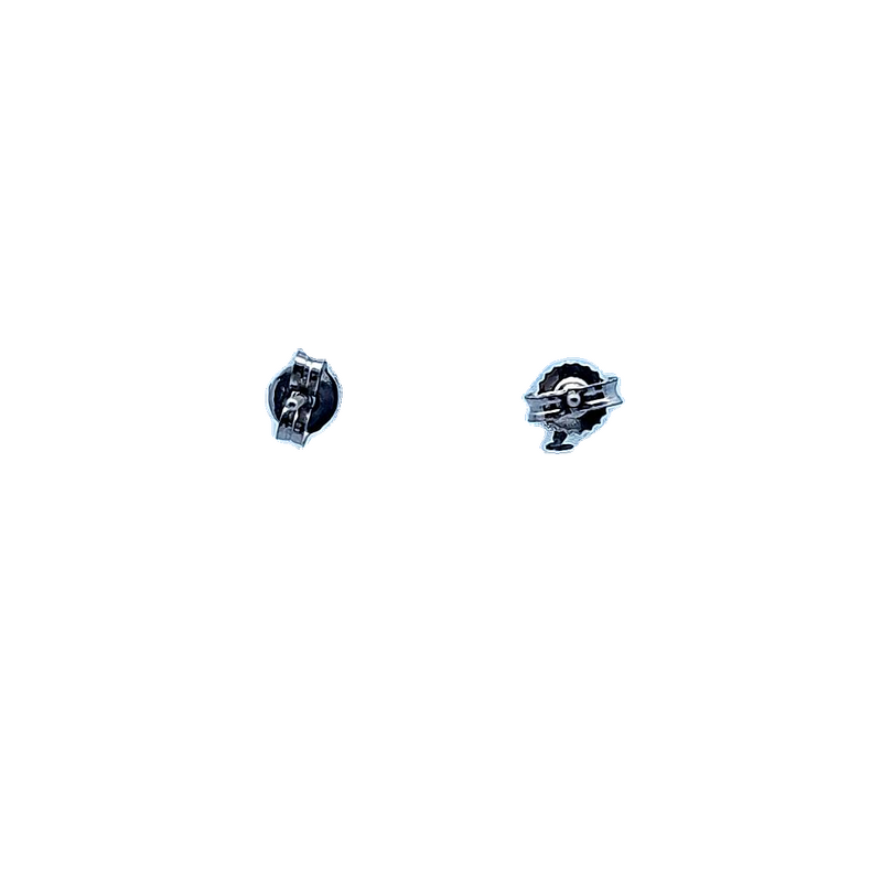 18K WG Diamond Stud Earrings H