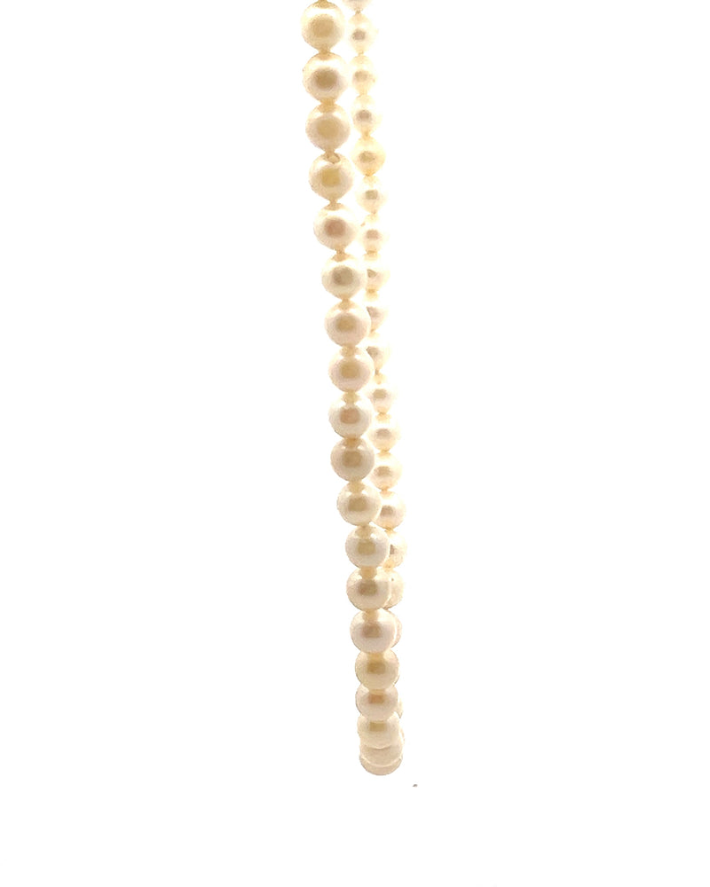 14K YG Freshwater Pearl Necklace 16"