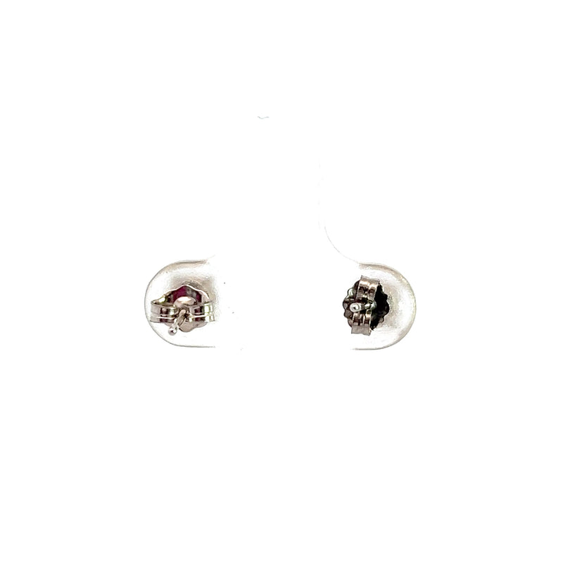 14K WG Diamond Stud Earrings 0.98 CT TW