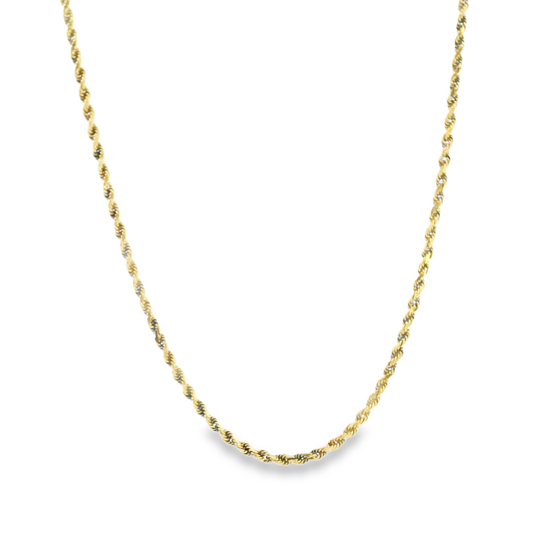 14K YG Rope Chain 20"