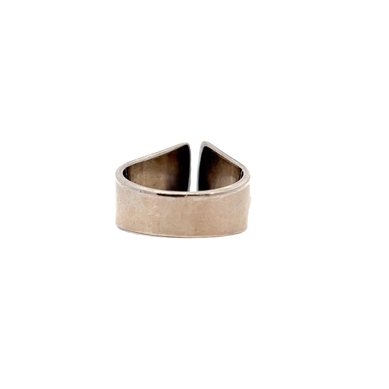 Sterling Silver Open Geometric Style Ring