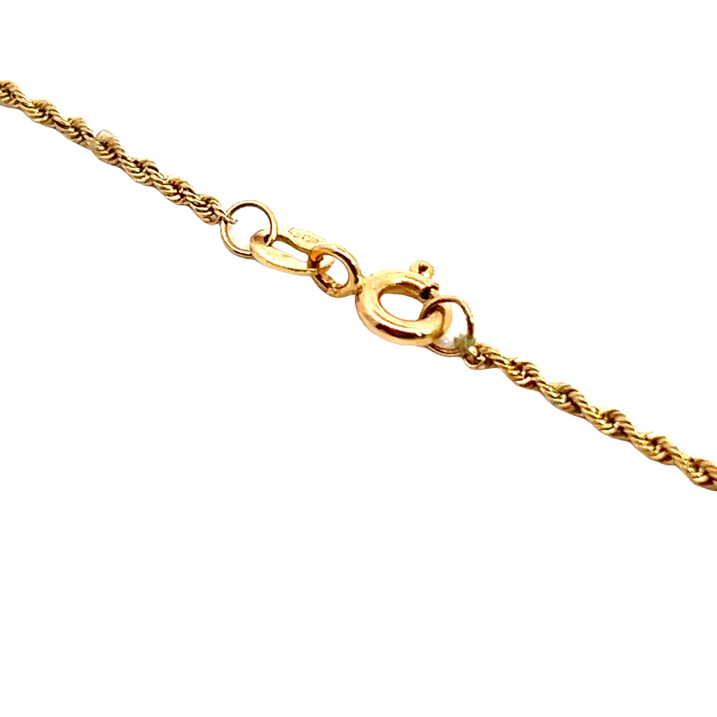 14K YG Rope Chain 16"