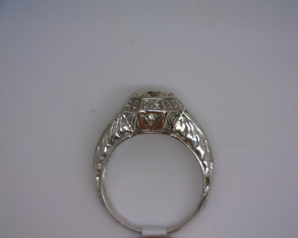 14K WG DIAMOND ENGAGEMENT RING