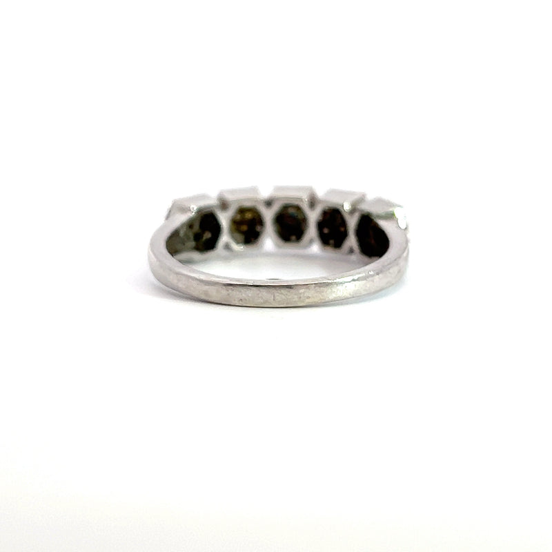 Sterling Silver Diamond Ring