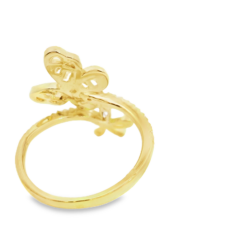 Gold Plated CZ Ring
