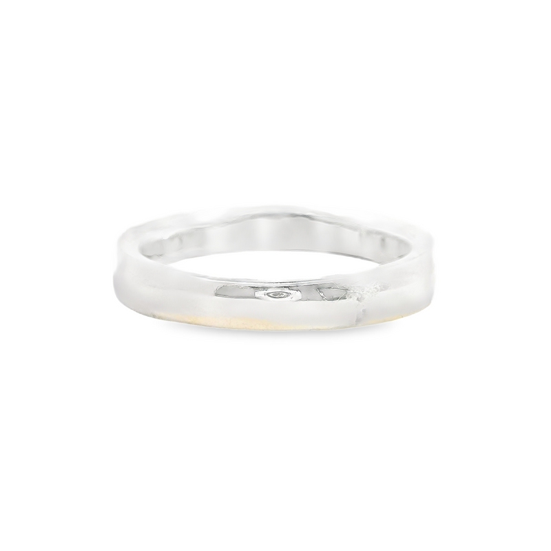 14K WG Princess Cut Diamond Band