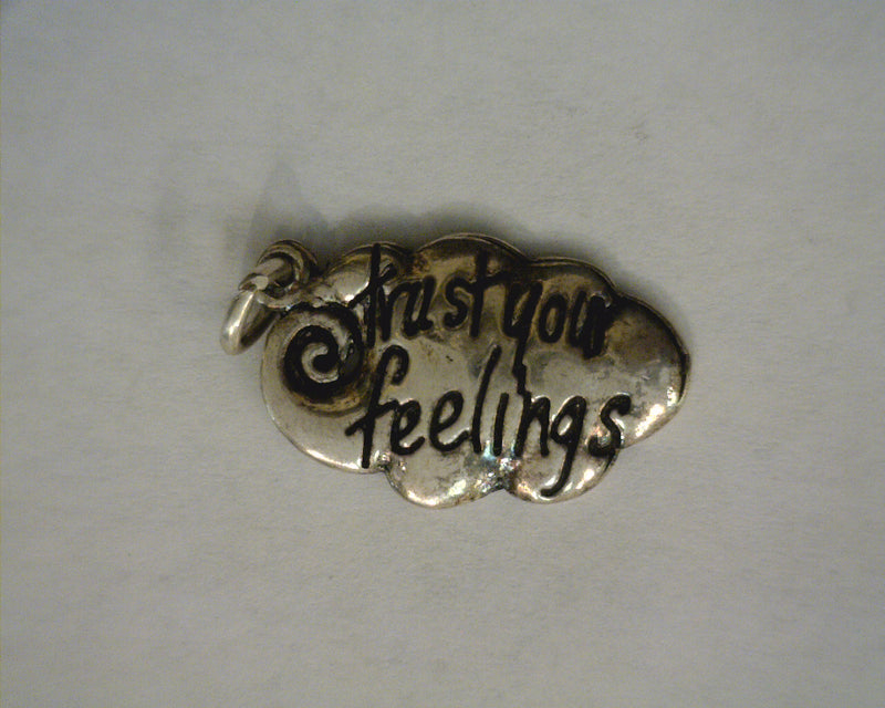 STERLING SILVER "TRUST YOUR FE