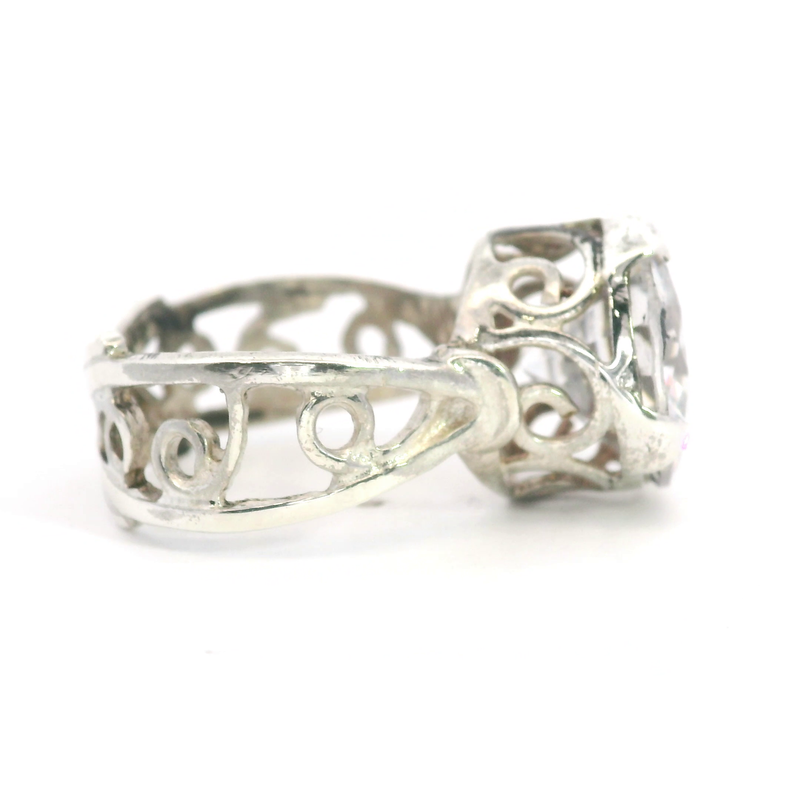 Sterling Silver CZ Ring