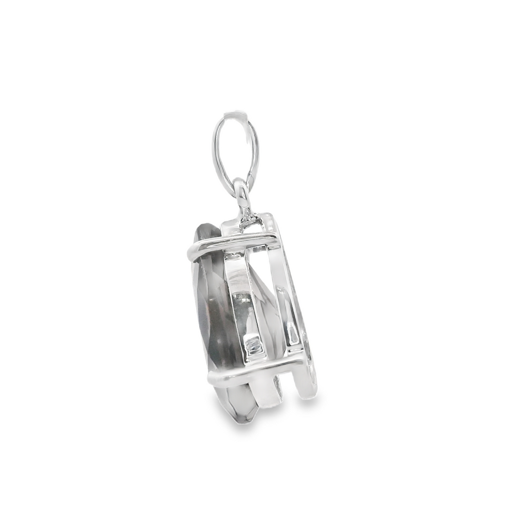 Sterling Silver Smoky Quartz Pendant