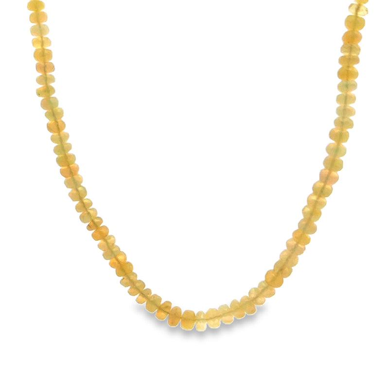 Jay King Faceted Opal Necklace